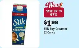 Grocery Outlet Soy Creamer offer