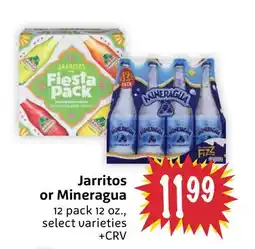 Foodmaxx Jarritos or Mineragua offer