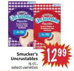 Foodmaxx Smucker's Uncrustables offer
