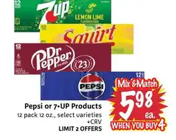 Foodmaxx Pepsi or 7UP Products offer