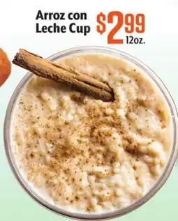 Vallarta Supermarkets Arroz con Leche Cup offer