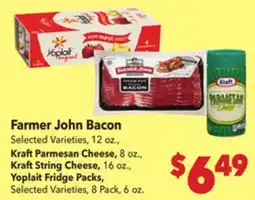Vallarta Supermarkets Farmer John Bacon offer