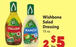Vallarta Supermarkets Wishbone Salad Dressing offer