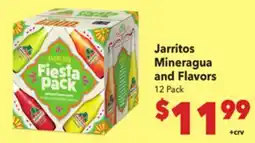 Vallarta Supermarkets Jarritos Mineragua and Flavors offer