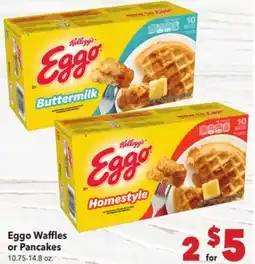Vallarta Supermarkets Eggo Waffles or Pancakes offer