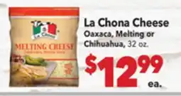 Vallarta Supermarkets La Chona Cheese offer