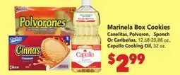 Vallarta Supermarkets Marinela Box Cookies offer