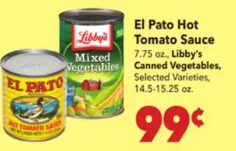 Vallarta Supermarkets El Pato Hot Tomato Sauce offer