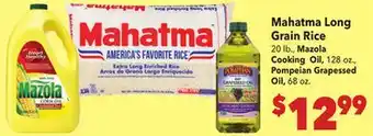 Vallarta Supermarkets Mahatma Long Grain Rice offer