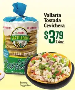 Vallarta Supermarkets Vallarta Tostada Cevichera offer