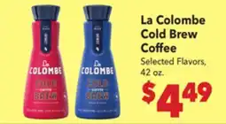 Vallarta Supermarkets La Colombe Cold Brew Coffee offer
