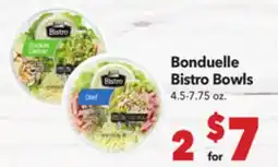 Vallarta Supermarkets Bonduelle Bistro Bowls offer