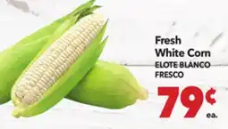 Vallarta Supermarkets Fresh White Corn / ELOTE BLANCO FRESCO offer