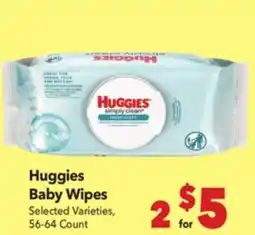 Vallarta Supermarkets Huggies Baby Wipes offer