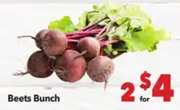 Vallarta Supermarkets Beets Bunch offer