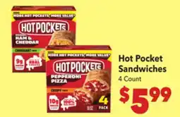 Vallarta Supermarkets Hot Pocket Sandwiches offer