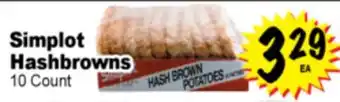 Superior Grocers Simplot Hashbrowns offer