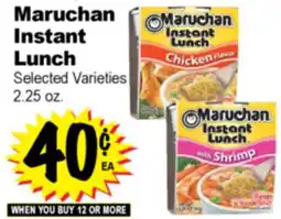 Superior Grocers Maruchan Instant Lunch offer