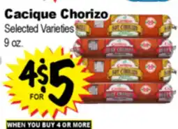 Superior Grocers Cacique Chorizo offer