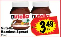 Superior Grocers Nutella Hazelnut Spread offer