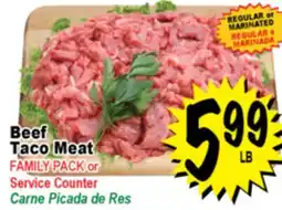Superior Grocers Beef Taco Meat offer