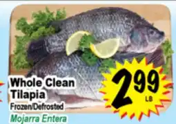 Superior Grocers Whole Clean Tilapia offer