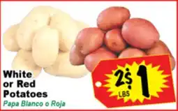 Superior Grocers White or Red Potatoes offer