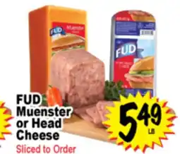 Superior Grocers FUD Muenster or Head Cheese offer