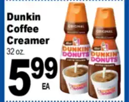 Superior Grocers Dunkin Coffee Creamer offer
