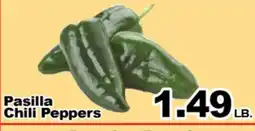 Superior Grocers Pasilla Chili Peppers offer
