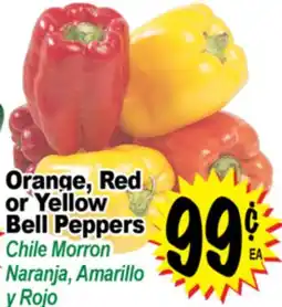 Superior Grocers Orange, Red or Yellow Bell Peppers offer