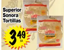 Superior Grocers Superior Sonora Tortillas offer