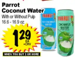 Superior Grocers Parrot Coconut Water offer
