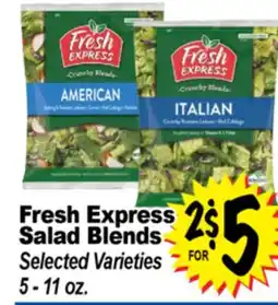 Superior Grocers Fresh Express Salad Blends offer
