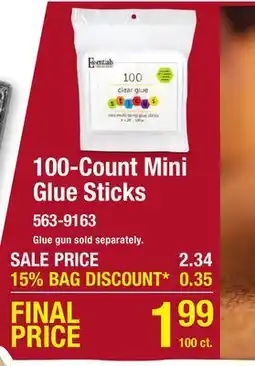 Menards 100-Count Mini Glue Sticks offer