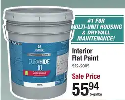 Menards Dutch Boy Interior Flat Paint offer