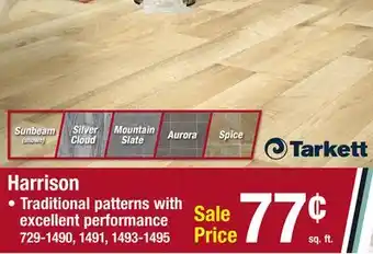 Menards Harrison offer