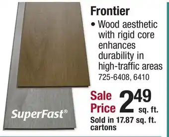 Menards Frontier offer