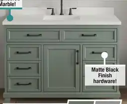 Menards Vanity with Top offer