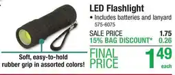 Menards LED Flashlight offer