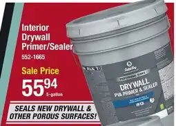 Menards Interior Drywall Price/Sealer offer