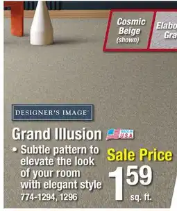 Menards DESIGNER'S IMAGE Grand Illusion offer