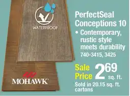 Menards MOHAWK PerfectSeal Conceptions 10 offer