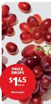 Aldi Red Grapes offer