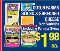 Torres Supermercado DUTCH FARMS SLICED & SHREDDED CHEESE offer
