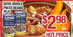 Torres Supermercado GOYA WHOLE PINTO BEANS offer