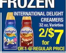 Torres Supermercado INTERNATIONAL DELIGHT CREAMERS offer