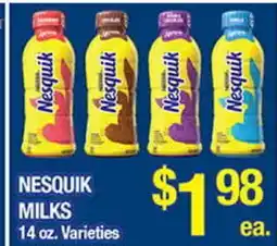 Torres Supermercado NESQUIK MILKS offer