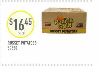 US Foods Chef's Store Russet Potatoes offer