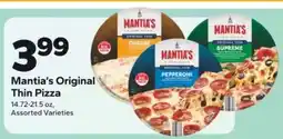 Save a Lot Mantia's Original Thin Pizza offer
